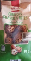 Mängden socker i crunchy granola bites