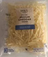 Mängden socker i Medium cheddar