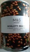 Mängden socker i Borlotti Beans