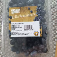 Mängden socker i Kulturheidelbeeren