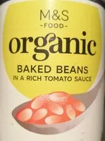 Mängden socker i Organic Baked Beans in rich tomato sauce
