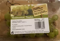 Mängden socker i Trauben hell kernlos