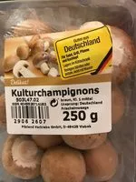 Mängden socker i Champignons frisch