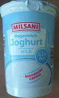Mängden socker i Magermilch Joghurt Mild