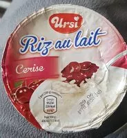 Mängden socker i Riz au lait cerise