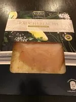 Mängden socker i Räucherlachs, trockengesalzen nach traditio...