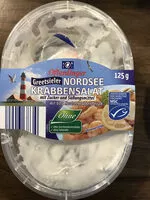 Mängden socker i Nordsee Krabbensalat