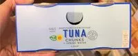 Mängden socker i Tuna chuncks in spring water