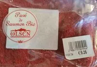 Mängden socker i Pavé de saumon bio