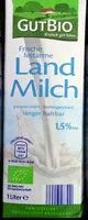 Mängden socker i Frische fettarme Landmilch