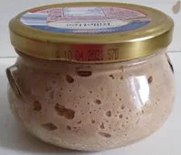 Mängden socker i Rillettes mit Schweinefleisch