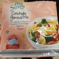 Mängden socker i Conchiglie Gemüse Mix