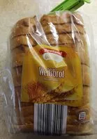 Mängden socker i Weißbrot