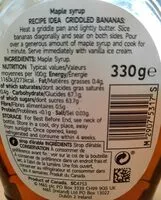 Mängden socker i Pure Canadian Maple syrup