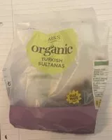 Mängden socker i Turkish Saltanas