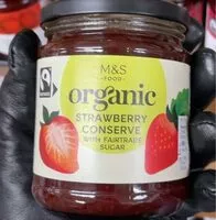 Mängden socker i Strawberry conserve