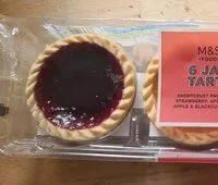 Mängden socker i Jam tarts
