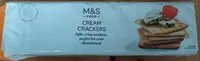 Mängden socker i Cream crackers