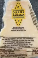 Mängden socker i Grana Padano