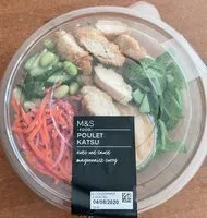 Mängden socker i Salade poulet katsu