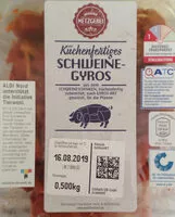 Mängden socker i Schweinegyros