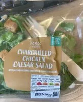 Mängden socker i Chargrilled chicken caeser salad