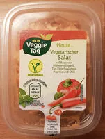 Mängden socker i Vegetarischer Salat Typ Fleischsalat Senf Gurke