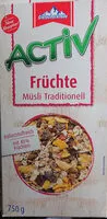 Mängden socker i Active Früchte Müsli Traditionell