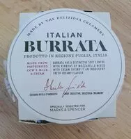 Mängden socker i Italian burrata