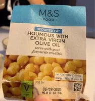Mängden socker i Rediced Fat Houmous with Extra Virgin Olive Oil