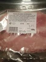 Mängden socker i Jambon cuit déclassé