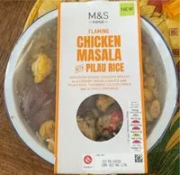 Mängden socker i Chicken masala pilau rice