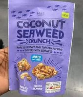 Mängden socker i Coconut seaweed crunch