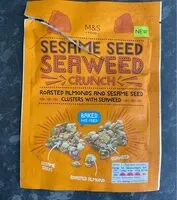 Mängden socker i Sesame seed seaweed crunch
