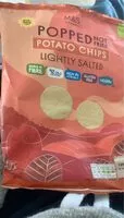 Mängden socker i Popped not fried
