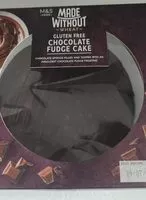 Mängden socker i Gluten free chocolate cake