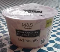 Mängden socker i West Country Luxury Yogourt Raspberry
