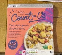 Mängden socker i Thai green curry