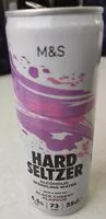 Mängden socker i M&S Hard Seltzer Blackblack Cherry