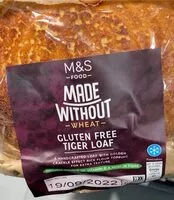 Mängden socker i Gluten free tiger loaf