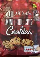 Mängden socker i Mini Choc Chip