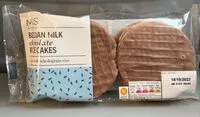 Mängden socker i Belgian Milk Chocolate Rice Cakes