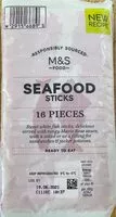 Mängden socker i M&S seafood sticks