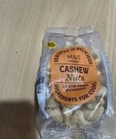 Mängden socker i Cashew nuts