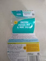 Mängden socker i British potato, pea and mint salad