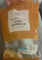 Mängden socker i Honey barbecue multigrain snacks