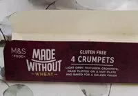 Mängden socker i Crumpets