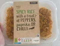Mängden socker i M&S spicey rice