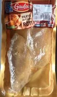 Mängden socker i Filets de poulet roti