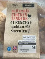 Mängden socker i Buttermilk chicken tenders